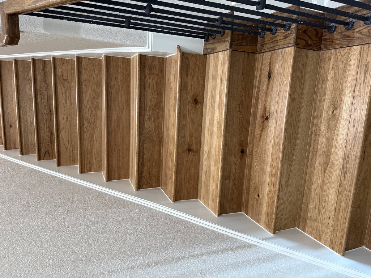 Stylish Austin home interior with modern flooring