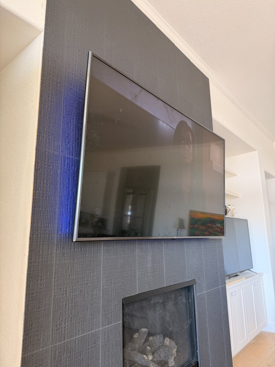 Wide plank flooring with warm hues